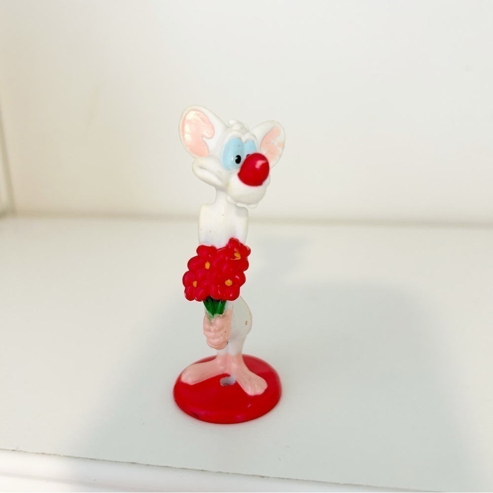 Elmers Animaniacs Pinky and the Brain, Pinky Figure 3 inch vintage figurine